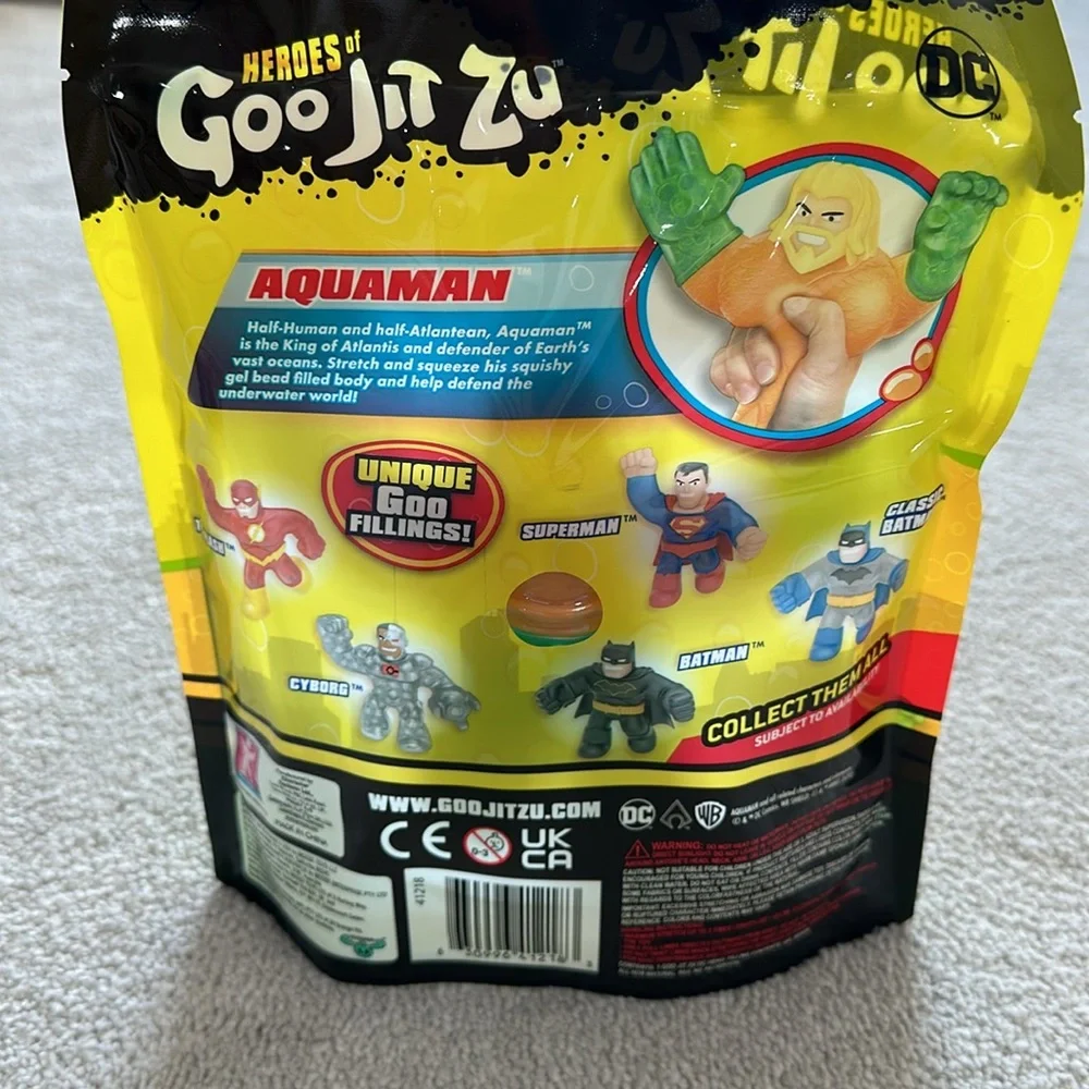 NWT Aquaman goo jit zu - Picture 2 of 2